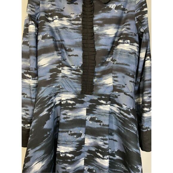 Size L/XL, Blackbird Studios slow fashion in blue and black celestial print. - Picture 5 of 10